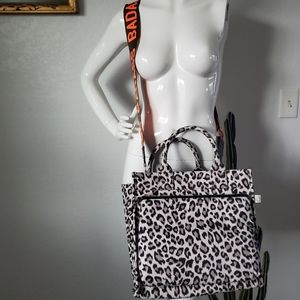 Quilted Koala Leopard FUTURE Lg Crossbody